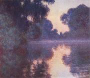 Claude Monet Arm of the Seine near Giverny at Sunrise France oil painting artist